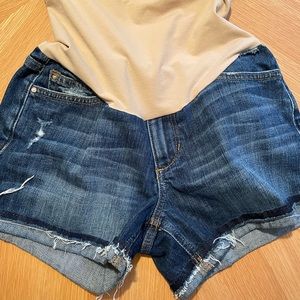 Joes jeans maternity denim shorts